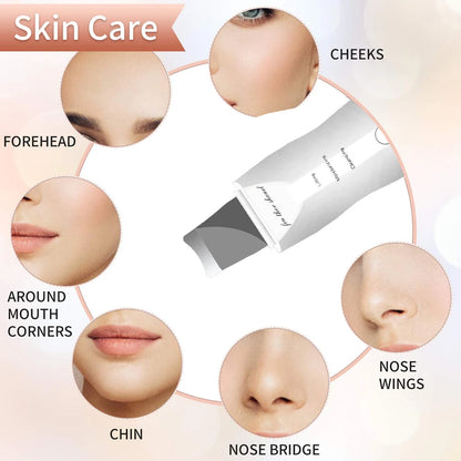 Ultrasonic Skin Scraper Peeling Blackhead Remover