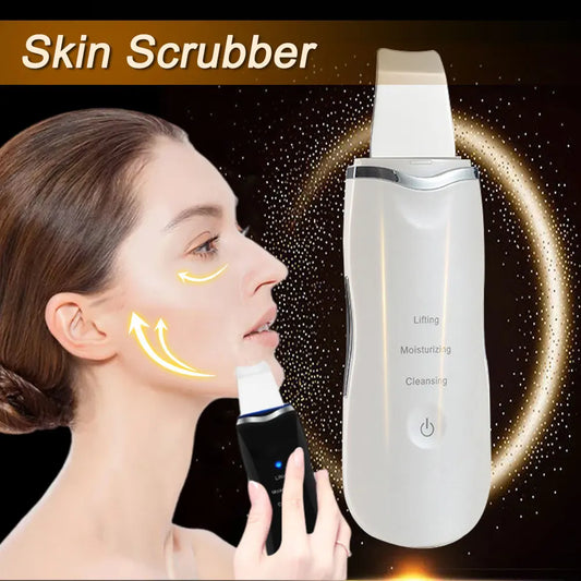 Ultrasonic Skin Scraper Peeling Blackhead Remover