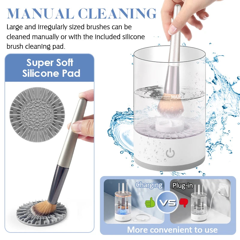 Electric Makeup Brush Cleaner